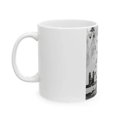 Adele Jergens #263 (Vintage Female Icon) White Coffee Mug - Go Mug Yourself