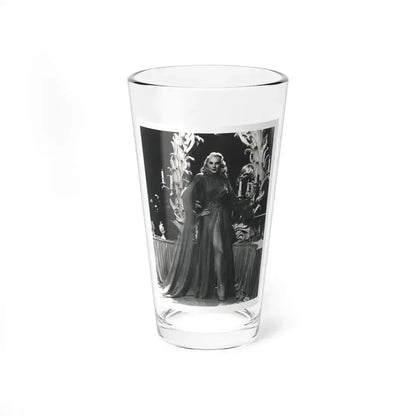 Adele Jergens #265 - Vintage 8x10 B&W Glamour Promo Photo for ''A Thousand And One Nights'' '45 Film (Vintage Female Icon) Pint Glass 16oz 16oz - Go Mug Yourself