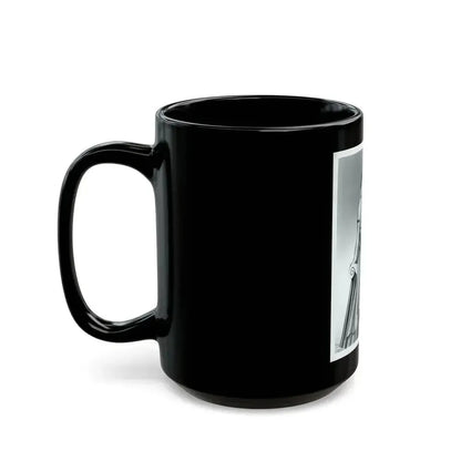 Adele Jergens #269 (Vintage Female Icon) Black Coffee Mug - Go Mug Yourself