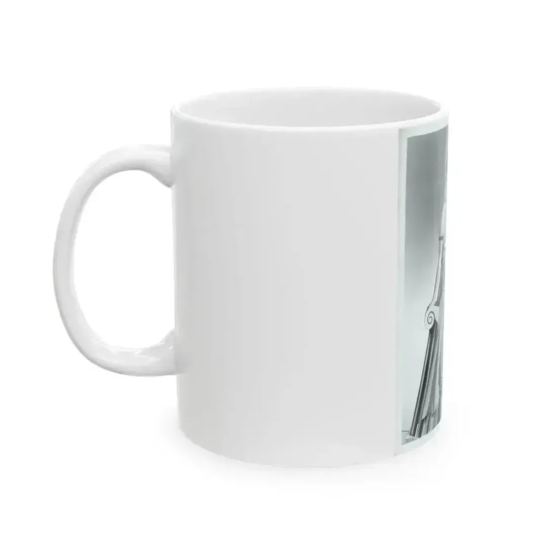 Adele Jergens #269 (Vintage Female Icon) White Coffee Mug - Go Mug Yourself