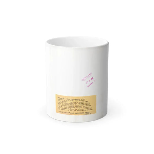 Adele Jergens #270 - 7x9 Vintage B&W Upper Body Glamour Photo from 4-2-52_1 (Vintage Female Icon) Color Changing Coffee Mug 11oz - Go Mug Yourself