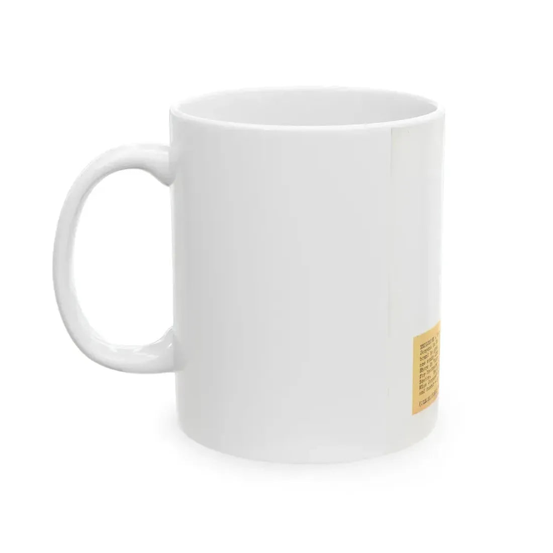 Adele Jergens #270 - 7x9 Vintage B&W Upper Body Glamour Photo from 4-2-52_1 (Vintage Female Icon) White Coffee Mug - Go Mug Yourself