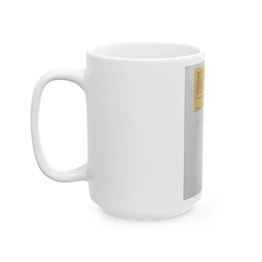 Adele Jergens #272 - 7x9 Vintage B&W Full Body Sandal Heel Clads, Feet & Leggy Photo from 4-24-52 (Vintage Female Icon) White Coffee Mug - Go Mug Yourself