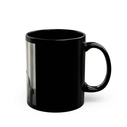 Adele Jergens #274 (Vintage Female Icon) Black Coffee Mug - Go Mug Yourself
