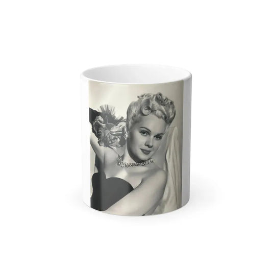 Adele Jergens #276 (Vintage Female Icon) Color Changing Coffee Mug 11oz - Go Mug Yourself