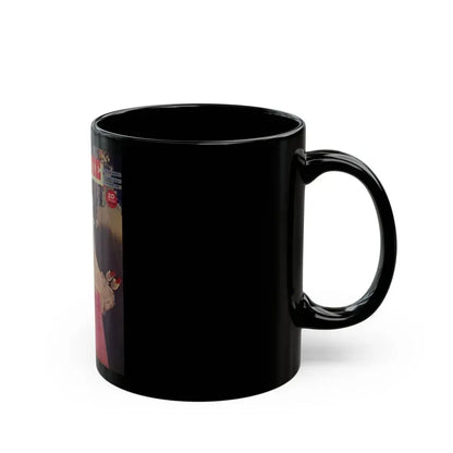 Adele Jergens #277 - Mag. Cover (Vintage Female Icon) Black Coffee Mug - Go Mug Yourself