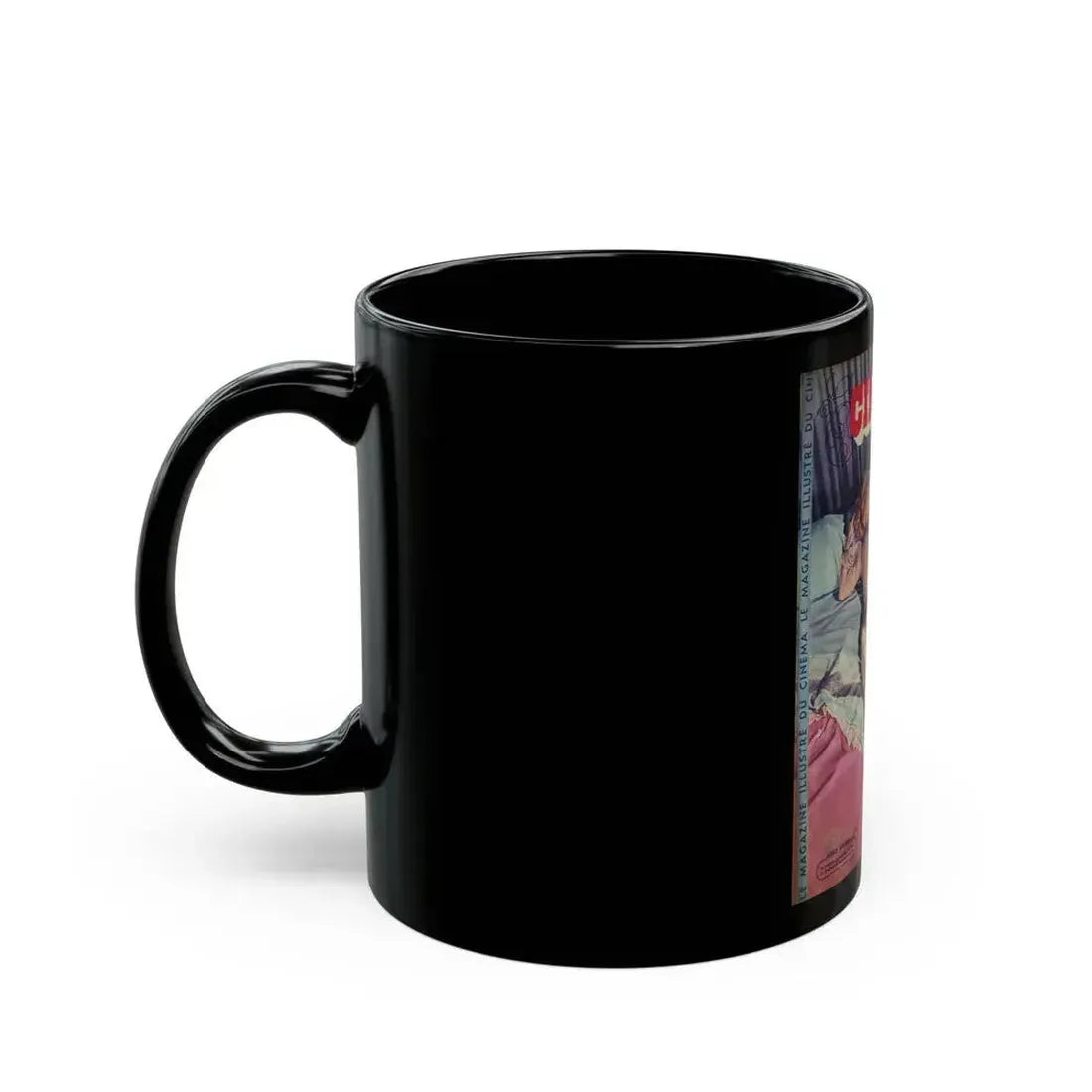 Adele Jergens #277 - Mag. Cover (Vintage Female Icon) Black Coffee Mug - Go Mug Yourself