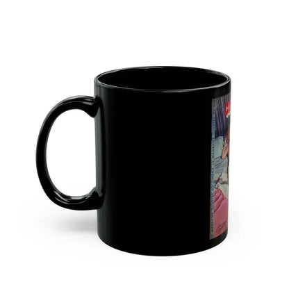 Adele Jergens #277 - Mag. Cover (Vintage Female Icon) Black Coffee Mug - Go Mug Yourself