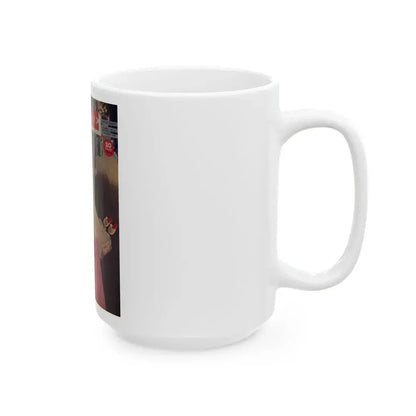 Adele Jergens #277 - Mag. Cover (Vintage Female Icon) White Coffee Mug - Go Mug Yourself