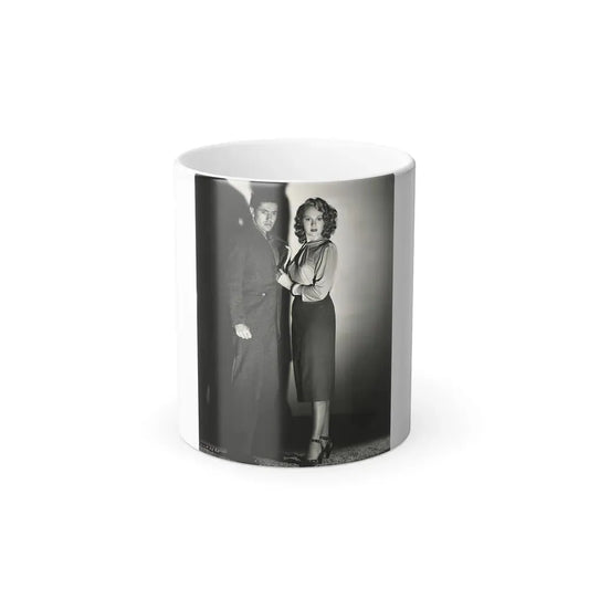 Adele Jergens #278 (Vintage Female Icon) Color Changing Coffee Mug 11oz - Go Mug Yourself