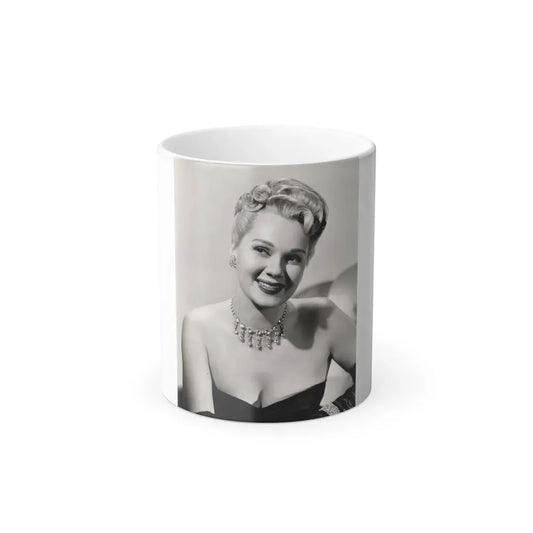 Adele Jergens #279 (Vintage Female Icon) Color Changing Coffee Mug 11oz - Go Mug Yourself