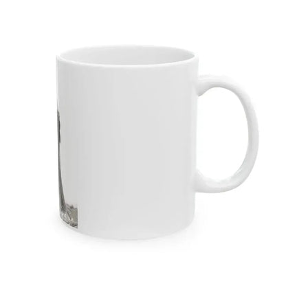 Adele Jergens #28 (Vintage Female Icon) White Coffee Mug - Go Mug Yourself