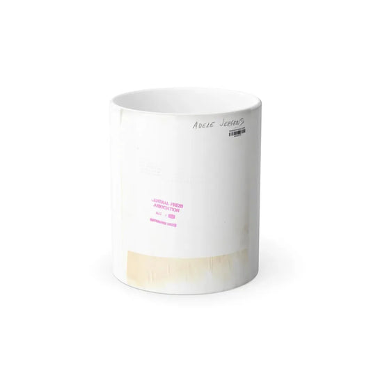 Adele Jergens #282 - 8x10 Vintage B&W Upper Body Glamour Photo from 8-8-50_1 (Vintage Female Icon) Color Changing Coffee Mug 11oz - Go Mug Yourself