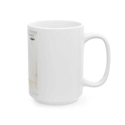 Adele Jergens #282 - 8x10 Vintage B&W Upper Body Glamour Photo from 8-8-50_1 (Vintage Female Icon) White Coffee Mug - Go Mug Yourself