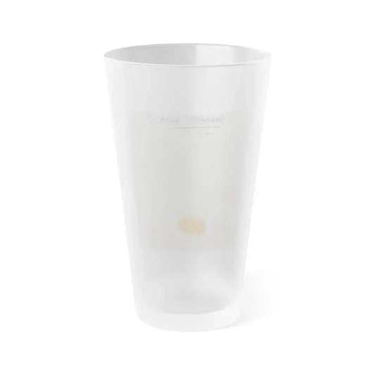Adele Jergens #286 - 8x10 Vinatge B&W Shoulder to Head  Glamour Portrait Photo from 1952 1 (Vintage Female Icon) Frosted Pint Glass 16oz 16oz Frosted - Go Mug Yourself