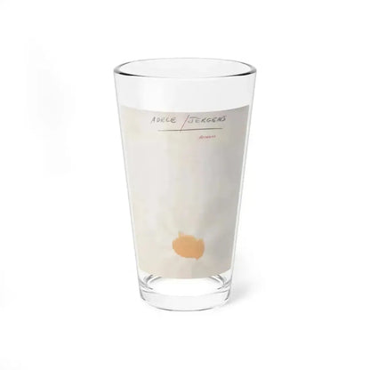 Adele Jergens #286 - 8x10 Vinatge B&W Shoulder to Head  Glamour Portrait Photo from 1952 1 (Vintage Female Icon) Pint Glass 16oz 16oz - Go Mug Yourself