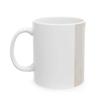 Adele Jergens #286 - 8x10 Vinatge B&W Shoulder to Head  Glamour Portrait Photo from 1952_1 (Vintage Female Icon) White Coffee Mug - Go Mug Yourself