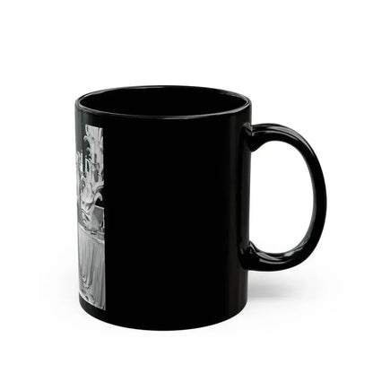 Adele Jergens #287 (Vintage Female Icon) Black Coffee Mug - Go Mug Yourself