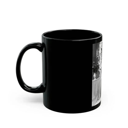 Adele Jergens #287 (Vintage Female Icon) Black Coffee Mug - Go Mug Yourself