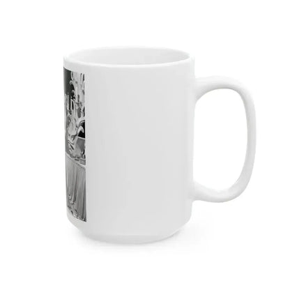 Adele Jergens #287 (Vintage Female Icon) White Coffee Mug - Go Mug Yourself