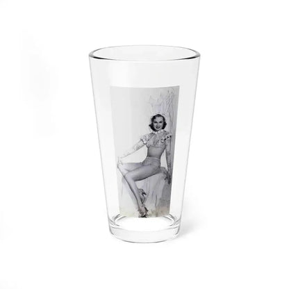 Adele Jergens #33 - Very Early 30's Era Photo (Vintage Female Icon) Pint Glass 16oz 16oz - Go Mug Yourself