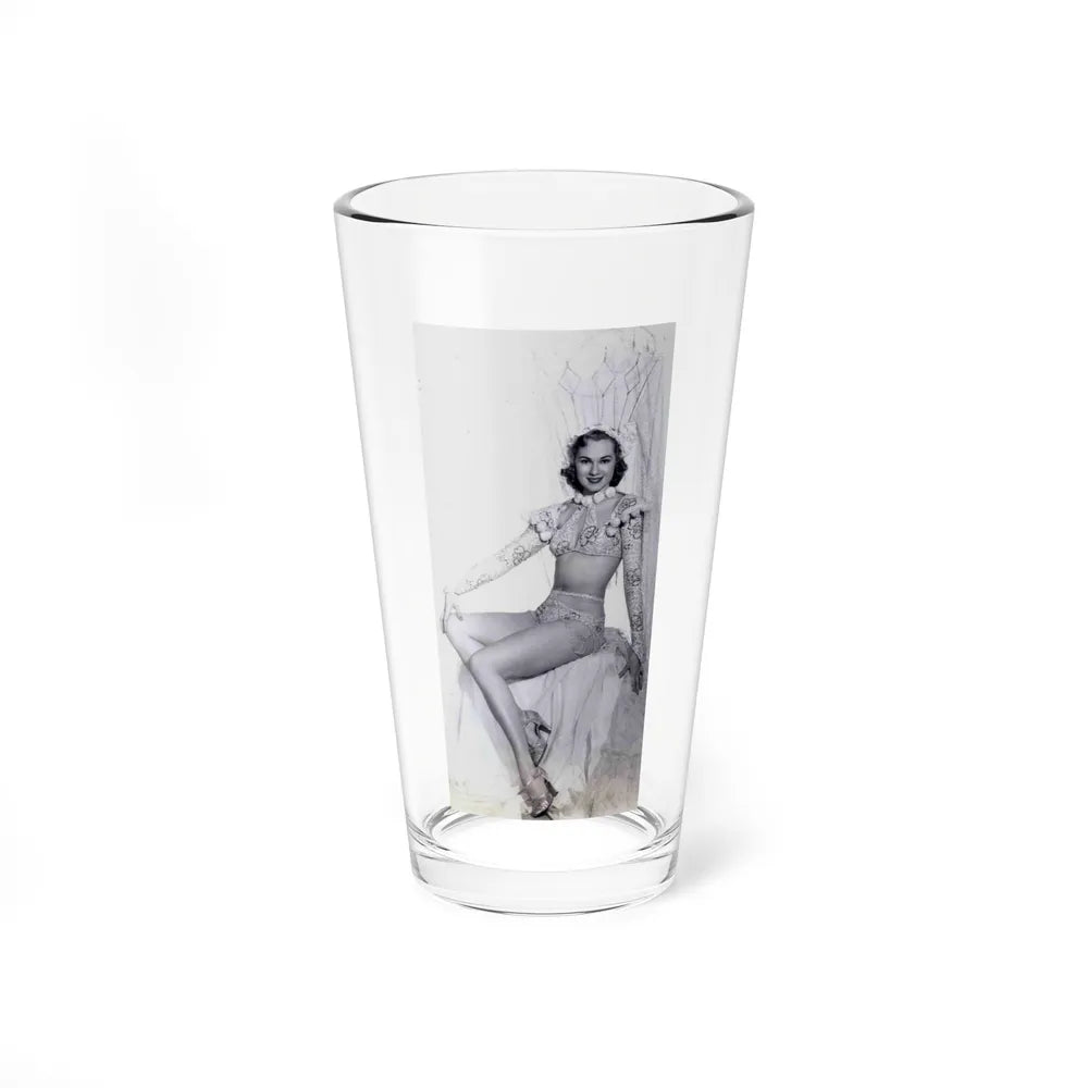 Adele Jergens #33 - Very Early 30's Era Photo (Vintage Female Icon) Pint Glass 16oz-16oz-Go Mug Yourself