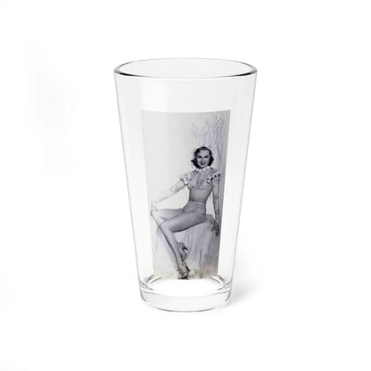 Adele Jergens #33 - Very Early 30's Era Photo (Vintage Female Icon) Pint Glass 16oz-16oz-Go Mug Yourself