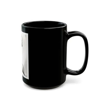 Adele Jergens #37 (Vintage Female Icon) Black Coffee Mug - Go Mug Yourself