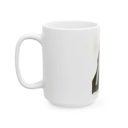 Adele Jergens #37 (Vintage Female Icon) White Coffee Mug - Go Mug Yourself