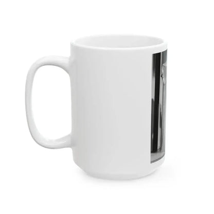 Adele Jergens #40 (Vintage Female Icon) White Coffee Mug - Go Mug Yourself