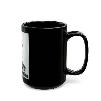 Adele Jergens #68 (Vintage Female Icon) Black Coffee Mug - Go Mug Yourself