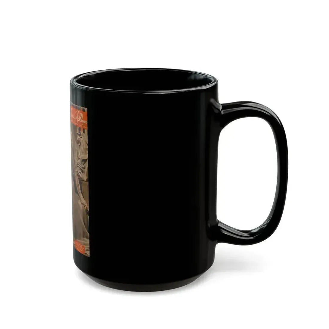 Adele Jergens #74 - Mag. Cover (Vintage Female Icon) Black Coffee Mug - Go Mug Yourself