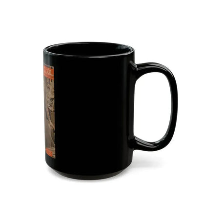 Adele Jergens #74 - Mag. Cover (Vintage Female Icon) Black Coffee Mug - Go Mug Yourself