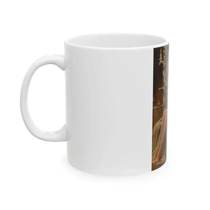 Adele Jergens #74 - Mag. Cover (Vintage Female Icon) White Coffee Mug - Go Mug Yourself