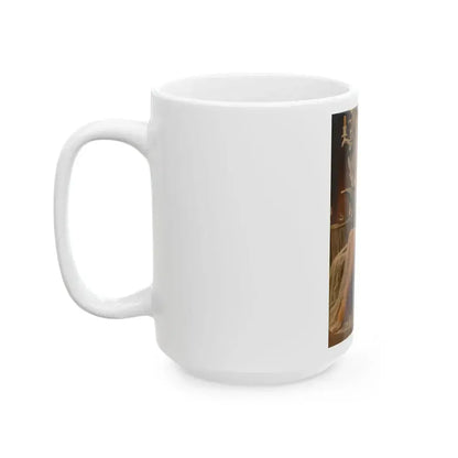 Adele Jergens #74 - Mag. Cover (Vintage Female Icon) White Coffee Mug - Go Mug Yourself