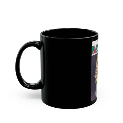 Adele Jergens #77 - Paris Mag. Cover (Vintage Female Icon) Black Coffee Mug - Go Mug Yourself