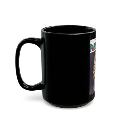 Adele Jergens #77 - Paris Mag. Cover (Vintage Female Icon) Black Coffee Mug - Go Mug Yourself
