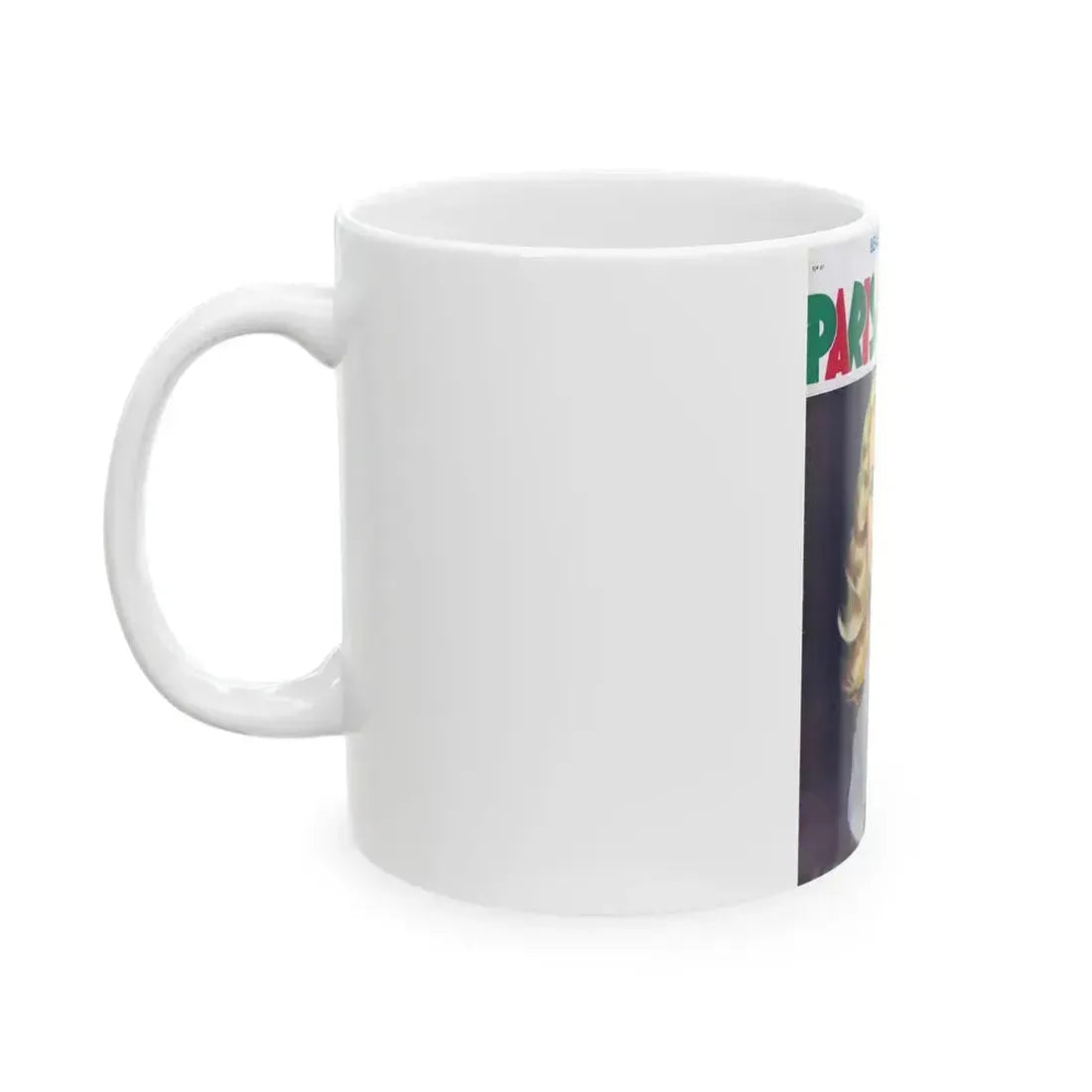 Adele Jergens #77 - Paris Mag. Cover (Vintage Female Icon) White Coffee Mug - Go Mug Yourself