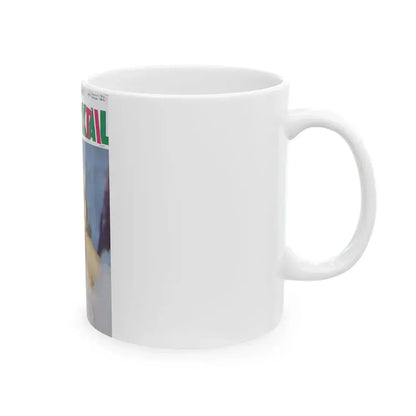 Adele Jergens #77 - Paris Mag. Cover (Vintage Female Icon) White Coffee Mug - Go Mug Yourself