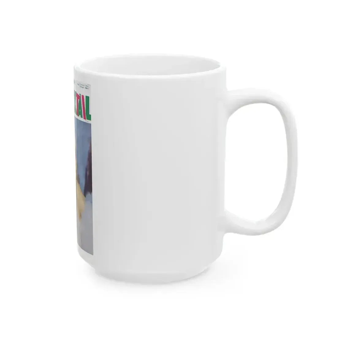 Adele Jergens #77 - Paris Mag. Cover (Vintage Female Icon) White Coffee Mug - Go Mug Yourself