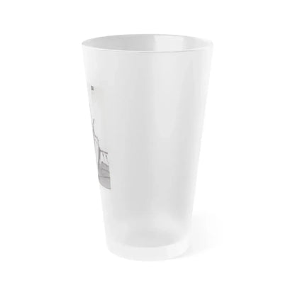 Adele Jergens #82 (Vintage Female Icon) Frosted Pint Glass 16oz - Go Mug Yourself