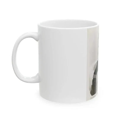 Adele Jergens #84 (Vintage Female Icon) White Coffee Mug - Go Mug Yourself