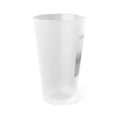 Adele Jergens #85 (Vintage Female Icon) Frosted Pint Glass 16oz - Go Mug Yourself