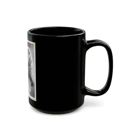 Adele Jergens #92 (Vintage Female Icon) Black Coffee Mug - Go Mug Yourself