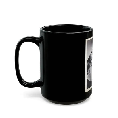 Adele Jergens #92 (Vintage Female Icon) Black Coffee Mug - Go Mug Yourself