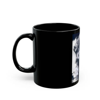 Adele Jergens #93 (Vintage Female Icon) Black Coffee Mug-Go Mug Yourself