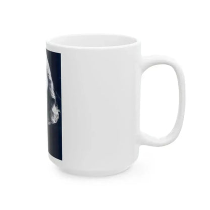 Adele Jergens #93 (Vintage Female Icon) White Coffee Mug - Go Mug Yourself