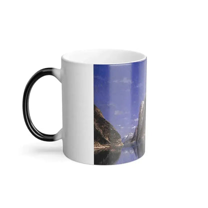 Adelsteen Normann (1848-1918) The Steamship - Color Changing Mug 11oz - Go Mug Yourself