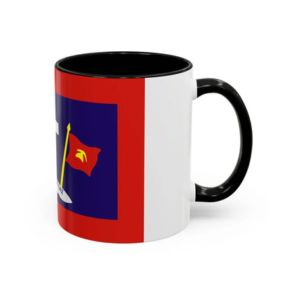 Flag of Hydra Greece - Accent Coffee Mug-Go Mug Yourself