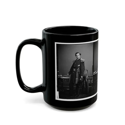 Adj. A.H. Jameson, 32nd Pa. Inf. (U.S. Civil War) Black Coffee Mug - Go Mug Yourself